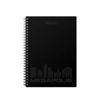 ErichKrause Комплект тетрадей "Megapolis", 80 листов, А5, клетка (4 тетради в комплекте) (количество товаров в комплекте: 4)