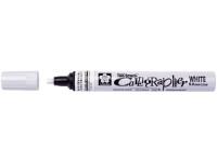Sakura Маркер для каллиграфии "Pen-touch Calligrapher", на спиртовой основе, 5,0 мм, цвет: белый