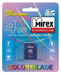 Mirex SDHC 4Gb Class 4