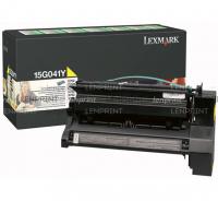 Lexmark 15G041Y картридж желтый