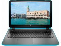 HP Ноутбук Pavilion 15-p208ur 15.6&quot; 1920x1080 матовый A10-5745M 2.1GHz 6Gb 750Gb R7 M260-2Gb DVD-RW Bluetooth Wi-Fi Win8.1 голубой L1S86EA