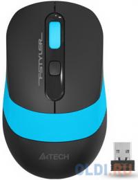 A4 Tech Мышь беспроводная A4TECH FG10 чёрный синий USB