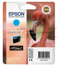 Epson T08724010 картридж голубой, № T0872