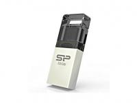 Silicon Power Флешка USB 32Gb Mobile Х10 SP032GBUF2X10V1C серебристый