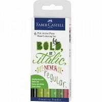 Faber-Castell Набор для леттеринга "Весна", 6 цветов