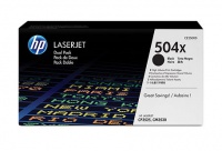 HP 504X Black Dual Pack LaserJet Toner Cartridges