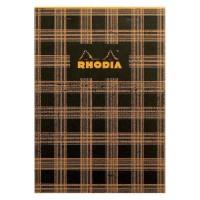 Rhodia Блокнот "Heritage Tartan", чёрный, А5, клетка, 70 л