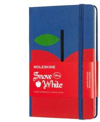 Moleskine Блокнот Limited Edition Snow White Pocket, 192 страницы, 90x140 мм, рисунок: яблоко