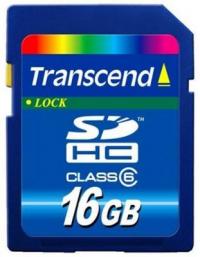 Transcend SDHC 16Gb class 6