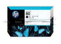 HP C4871A картридж черный, № 80