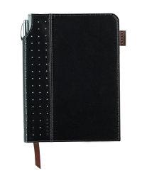 Cross Записная книжка "Journal Signature" A5, 250 страниц в линейку, ручка 3/4 в комплекте, цвет - черный