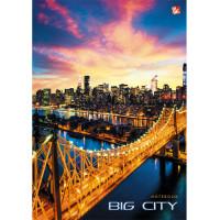 Канц-Эксмо Книга для записей "Городской стиль. Большой город", А6+, 128 листов