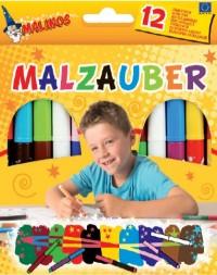 Malinos Фломастеры магические Malzauber (12 штук)