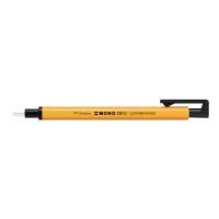 Tombow Ластик-карандаш "MONO Zero", круглый, корпус: неоново-оранжевый, 2,3 мм