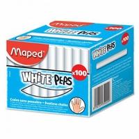 Maped круглый "White Peps", 100 штук, белый