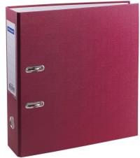 OfficeSpace Комплект папок-регистраторов "Бумвинил", цвет: бордовый, 70 мл (в комплекте 10 штук) (количество товаров в комплекте: 10)