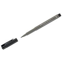 Faber-Castell Ручка капиллярная "Pitt Artist Pen Soft Brush", кистевая, теплый серый IV