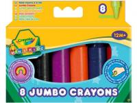 Crayola Восковые мелки для самых маленьких 0080 8 штук 8 цветов от 1 года