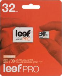 LEEF PRO microSDHC Class 10 UHS-I U1 32GB + SD adapter