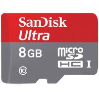 Sandisk Micro SecureDigital 8Gb  Ultra microSDHC class 10 UHS-1 (SDSDQUAN-008G-G4A)