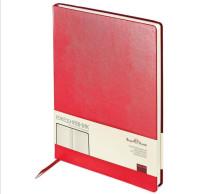 Альт Ежедневник недатированный Megapolis, A4, 160 листов, красный