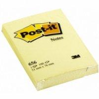 3M с липким слоем "Post-it Super Sticky", 51x76 мм, неоновый желтый, 90 листов