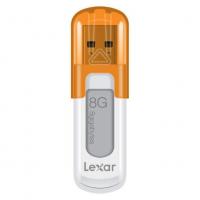 Lexar JumpDrive V10 8Гб, Оранжевый, пластик, USB 2.0