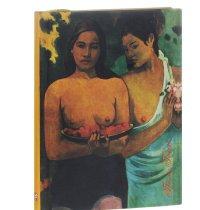 Блокнот. Поль Гоген. Две девушки с цветами манго (коричневая бумага)
