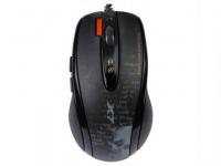 A4 Tech Мышь A4-Tech F5, USB (черный) 7 кн, 3000 dpi   V-Track