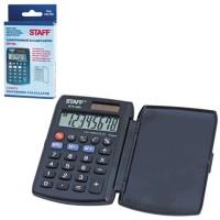 Staff Калькулятор карманный "STF-883", 8 разрядов, двойное питание, 95х62 мм