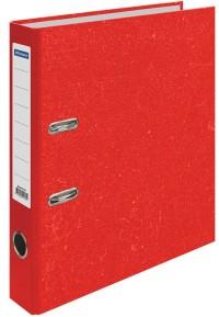 OfficeSpace Комплект папок-регистраторов "Мрамор", цвет: красный (в комплекте 10 штук) (количество товаров в комплекте: 10)