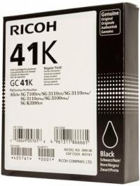 Ricoh Картридж GC41K для Aficio 3110DN/DNw/SFNw/3100SNw/7100DN черный 2500стр