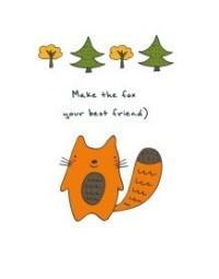 Эксмо Блокнот для записей "Make the fox your best friend"