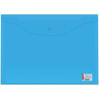 Berlingo Комплект папок-конвертов на кнопке, А3, 180 мкм, синий (10 штук в комплекте) (количество товаров в комплекте: 10)