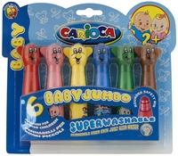 Universal Фломастеры Carioca "Baby-Jumbo", 6 цветов