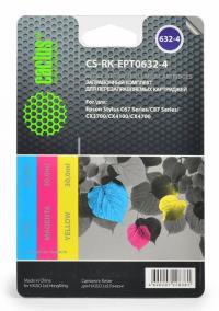Cactus Заправка для ПЗК CS-RK-EPT0632-4 цветной (3x30мл)