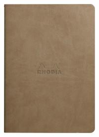 Rhodia Блокнот Rhodiarama, А5, точка, серо-коричневый, 32 л