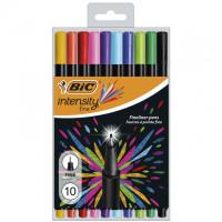 BIC Ручки капилярные "Intensity Fine", 10 цветов