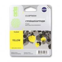 Cactus CS-EPT0554 Картридж струйный, Желтый, Стандартная, Желтый