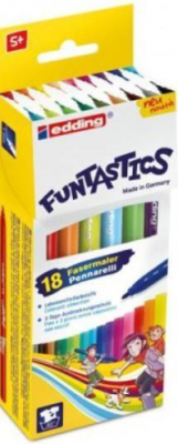 Edding Набор фломастеров для рисования "Fantastic", 18 цветов, 1 мм