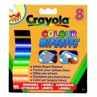 Crayola Фломастеры "8 цветов радуги" для белой доски , 8 штук