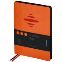 Berlingo Ежедневник недатированный "Color Zone", А5, 136 листов, оранжевый