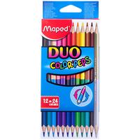 Maped Карандаши цветные "Color Peps duo", 24 цвета
