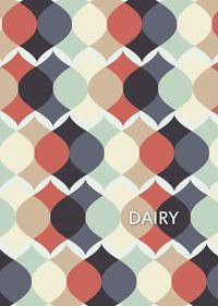 Феникс + Ежедневник недатированный "Диари. Яркий орнамент", А5, 128 листов