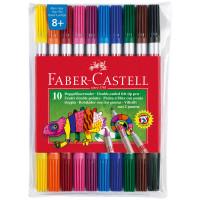 Faber-Castell Фломастеры двухсторонние, 10 цветов