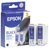 Epson T007 x2 Black Ink Cartridge