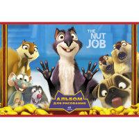 Канц-Эксмо Альбом для рисования "THE NUT JOB 3D. Любители орехов", 40 листов