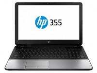 HP Ноутбук 355 15.6&quot; 1366x768 матовый A4-6210 1.8GHz 4Gb 500Gb Radeon R5 M240-2Gb DVD-RW Bluetooth Wi-Fi Win7Pro Win8.1 серебристый J0Y62EA