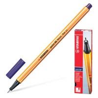 STABILO Ручка капиллярная "Point", корпус оранжевый, толщина письма 0,4 мм, цвет чернил берлинская лазурь