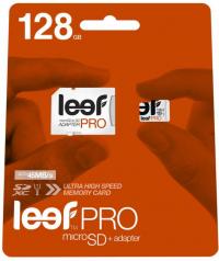 LEEF PRO microSDXC Class 10 UHS-I U1 128GB + SD adapter